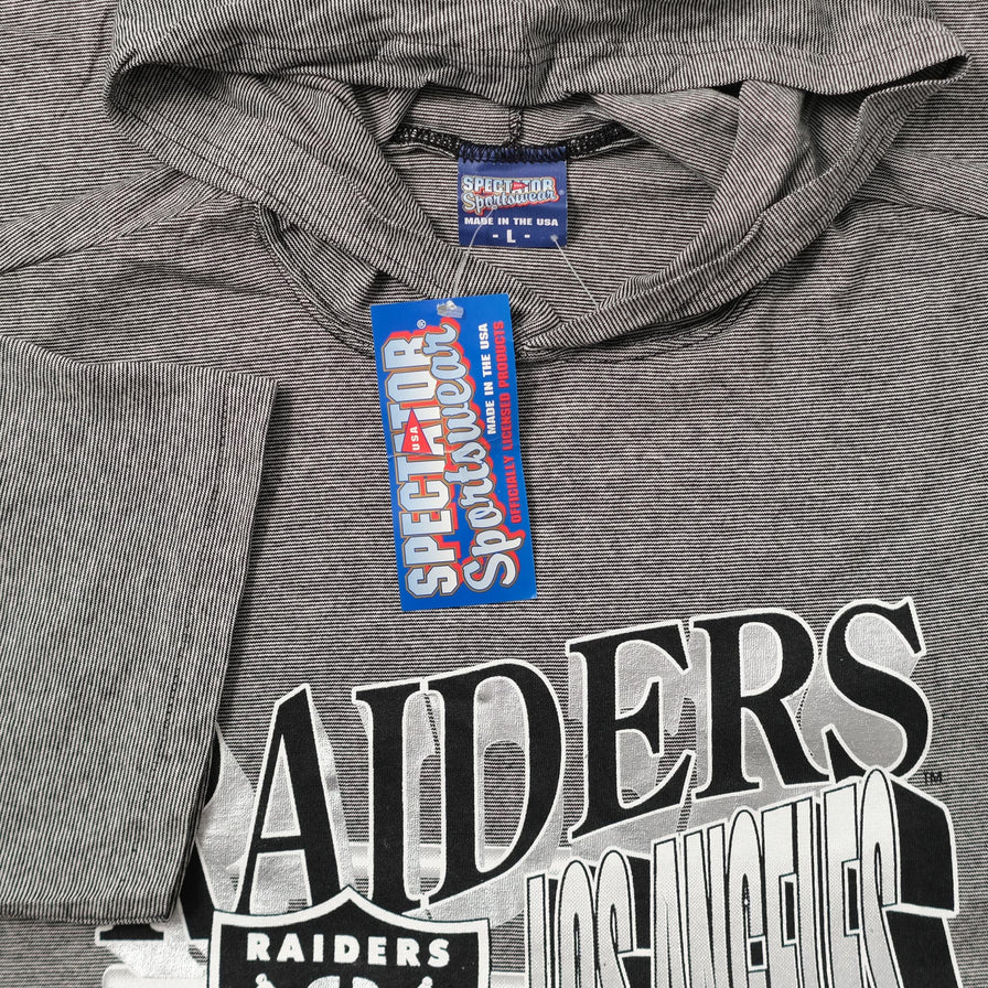 Vintage DS Los Angeles Raiders Hooded T-Shirt 