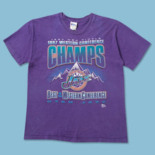 Vintage 1997 Utah Jazz T-Shirt Large 