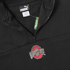 Vintage Ohio State Q-Zip Sweater Medium 