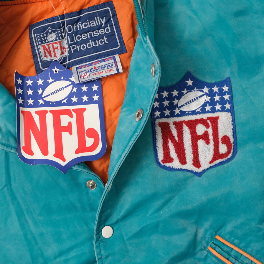 Vintage DS Miami Dolphins Varsity Jacket Large 