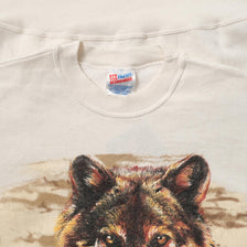 Vintage Wolf Sweater Large 