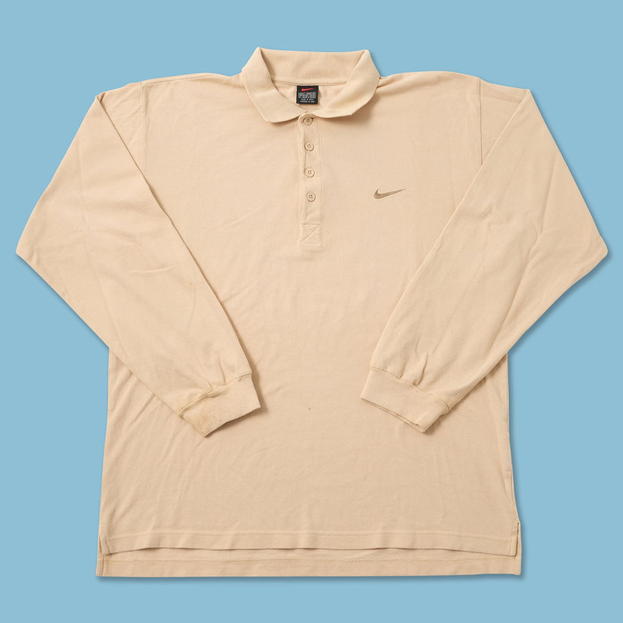 Nike Longsleeve Polo Shirt Large 