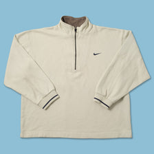 Vintage Nike Half Zip Sweater Large 