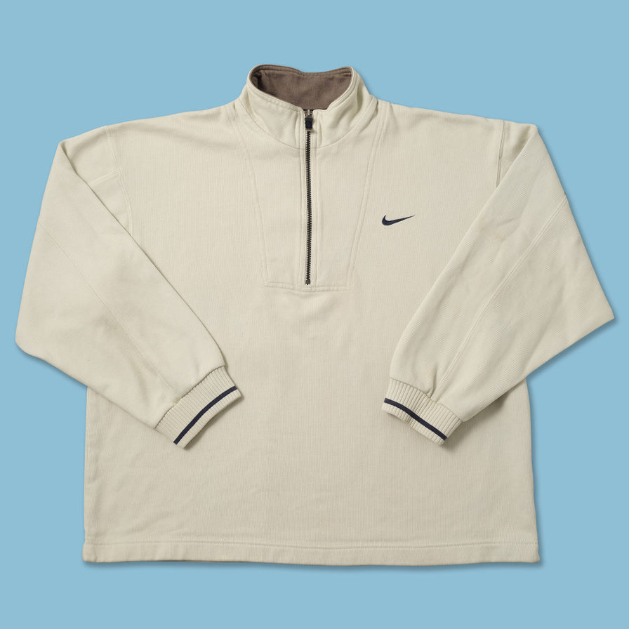 Vintage Nike Half Zip Sweater Large 