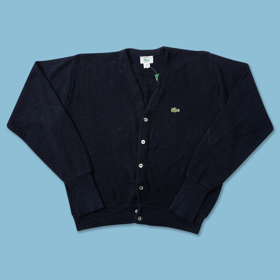 Vintage IZOD Lacoste Knit Cardigan Small 