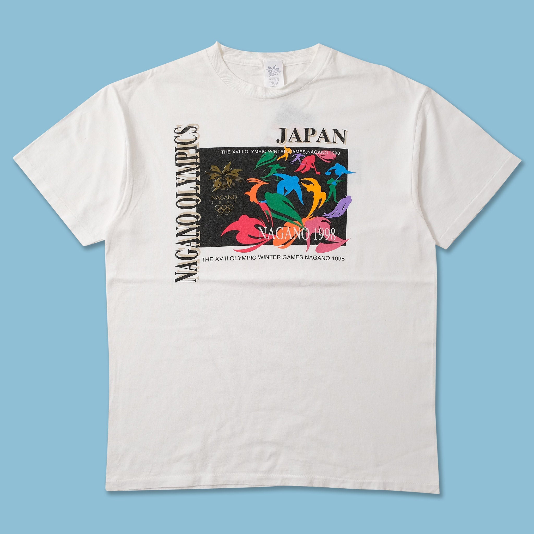 1998 Nagano Olympic Games T-Shirt Large kaufen – Double Double Vintage