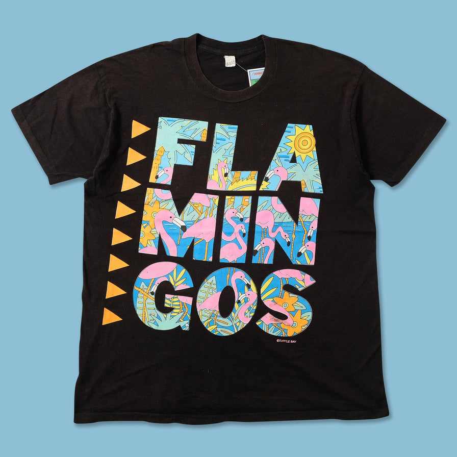 Vintage Flamingos T-Shirt XXLarge 