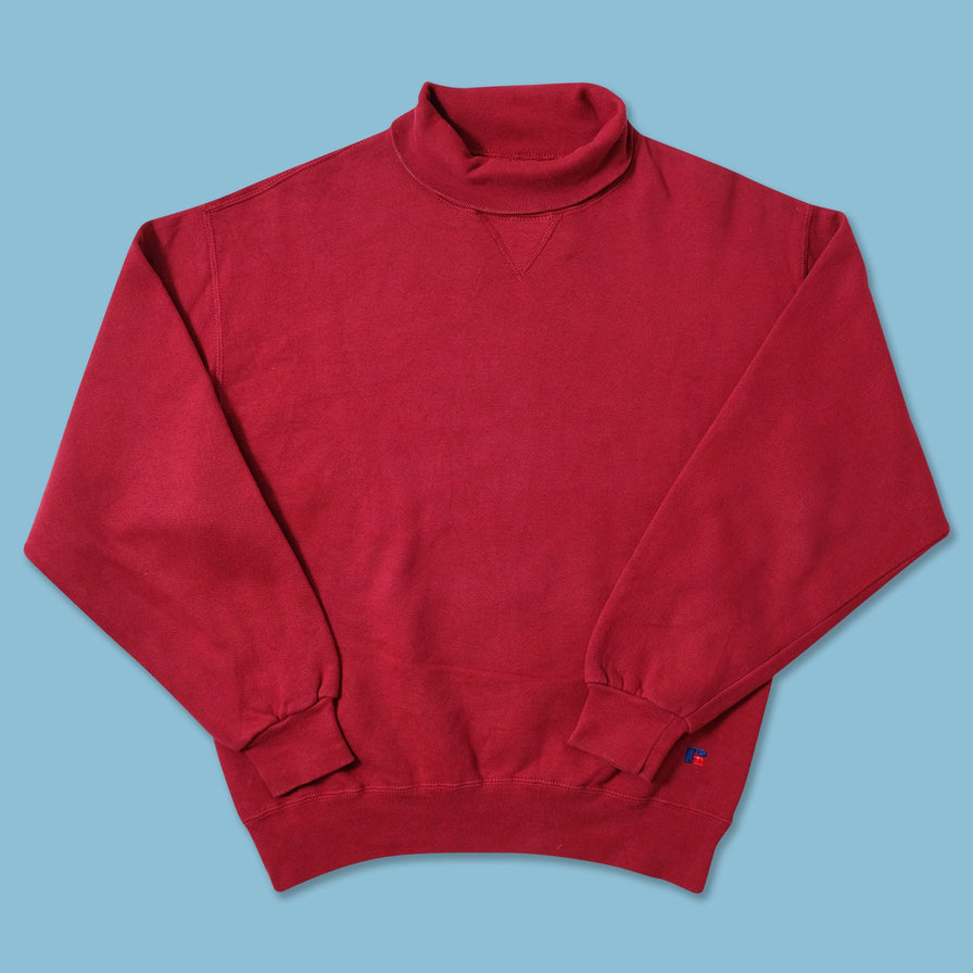 Vintage Russell Athletic Turtleneck Sweater Medium 