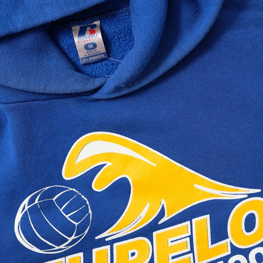 Vintage Russell Athletic Volleyball Hoody Medium 