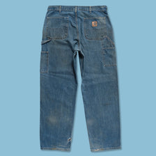 Vintage Carhartt Denim Work Pants 36x34 