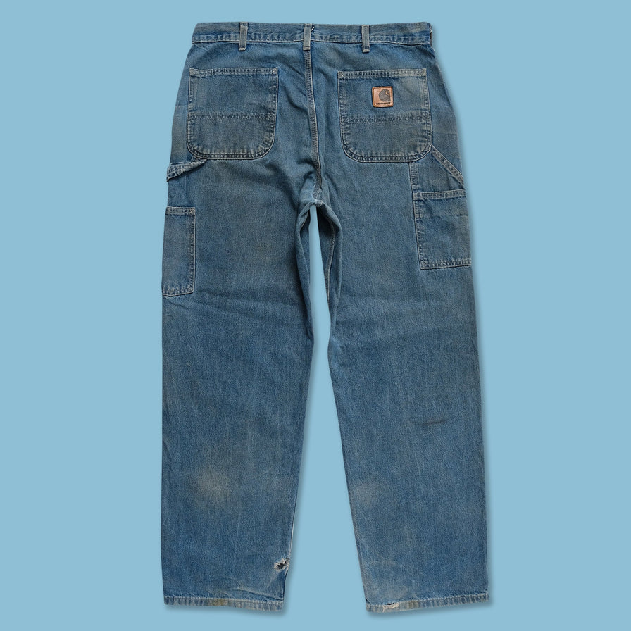 Vintage Carhartt Denim Work Pants 36x34 