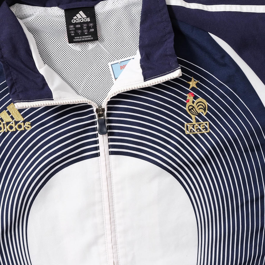 Vintage adidas Team France Track Jacket Large 
