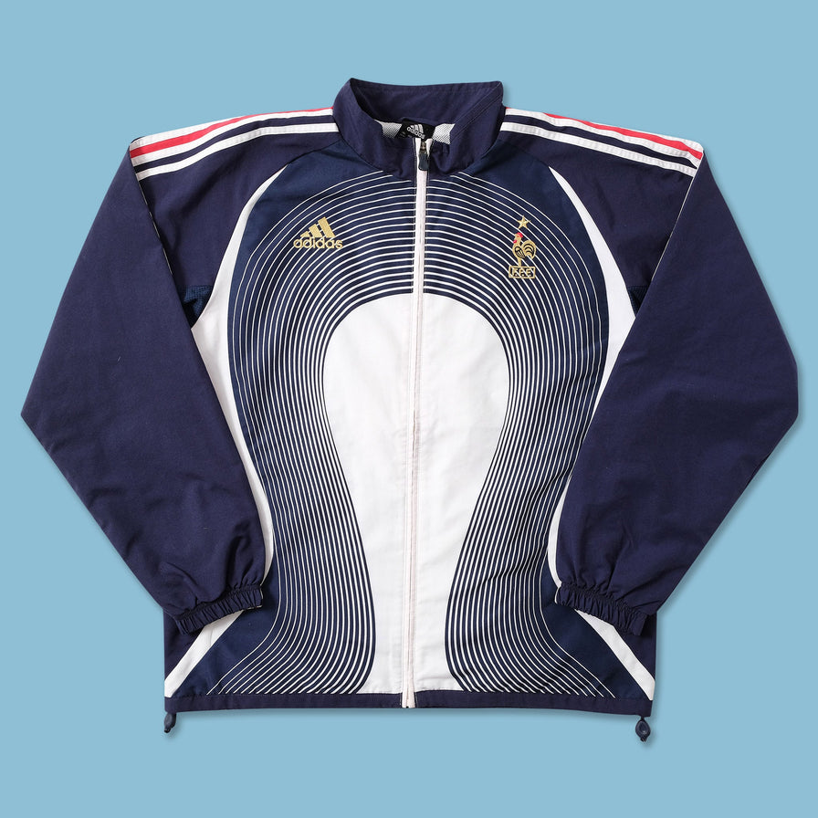 Vintage adidas Team France Track Jacket Large 