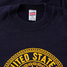 Vintage Women's United States Navy Sweater Small 