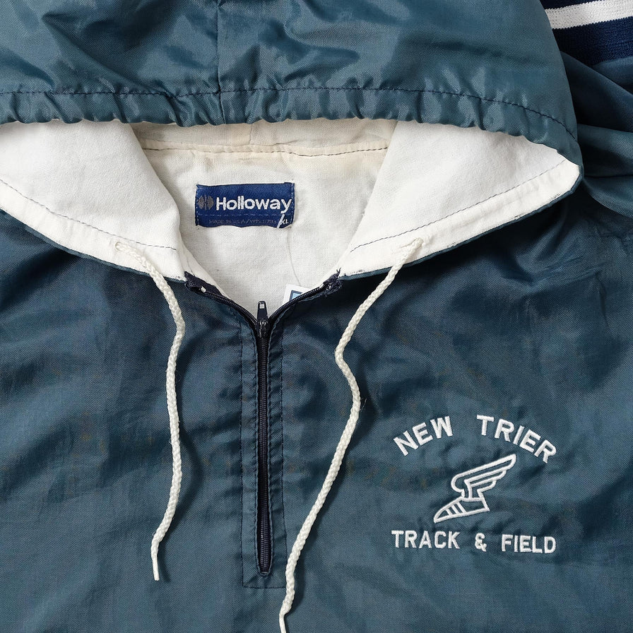 Vintage Hooded Windbreaker Large 