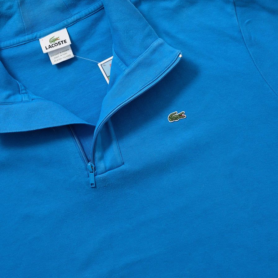 Vintage Lacoste Q-Zip Sweater XLarge 