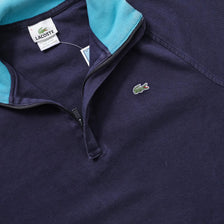 Vintage Lacoste Q-Zip Sweater Small 