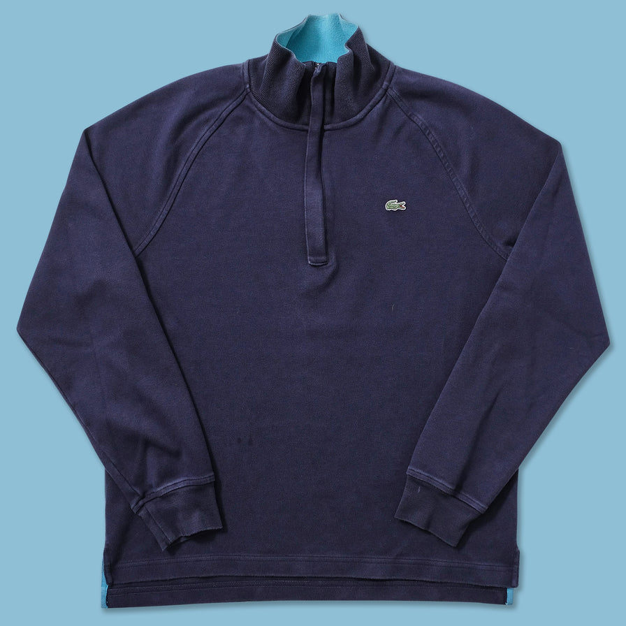 Vintage Lacoste Q-Zip Sweater Small 