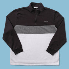 Calvin Klein Q-Zip Sweater Large 
