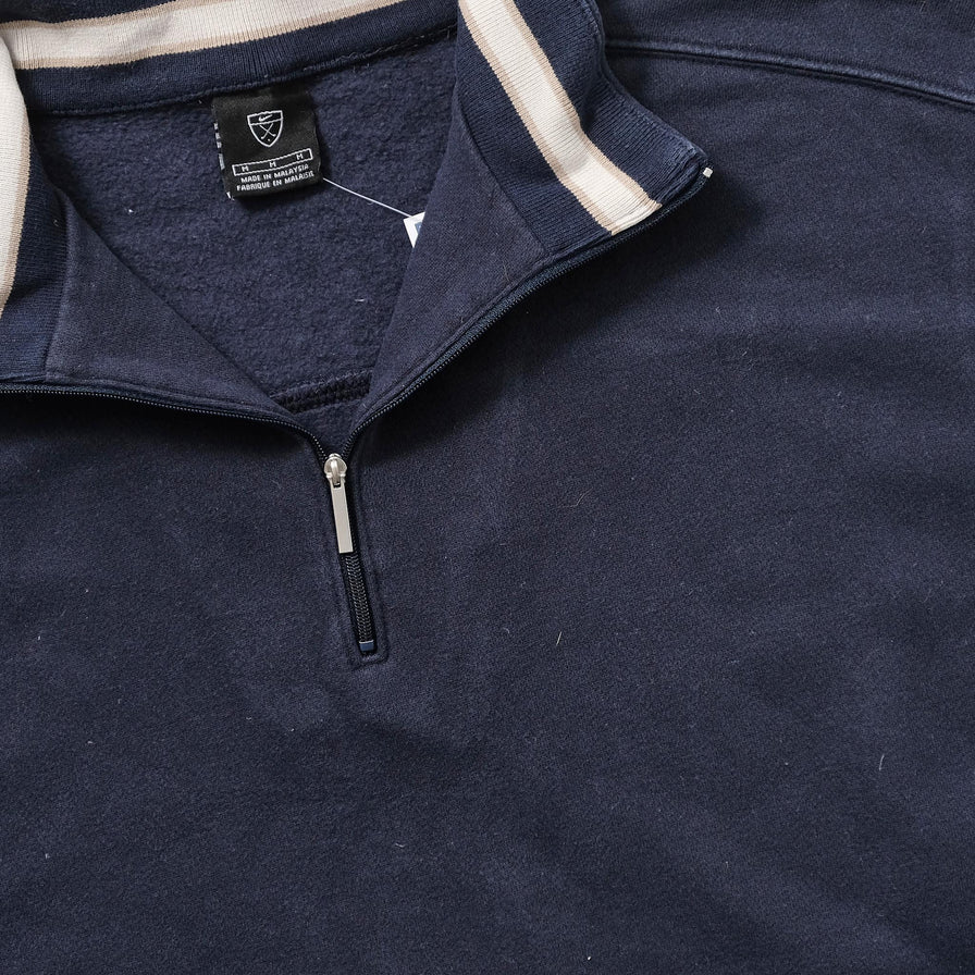 Vintage Nike Golf Q-Zip Sweater Medium 