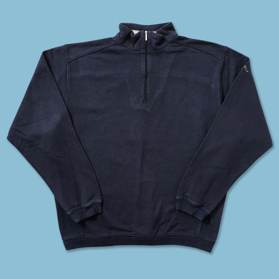 Vintage Nike Golf Q-Zip Sweater Medium 