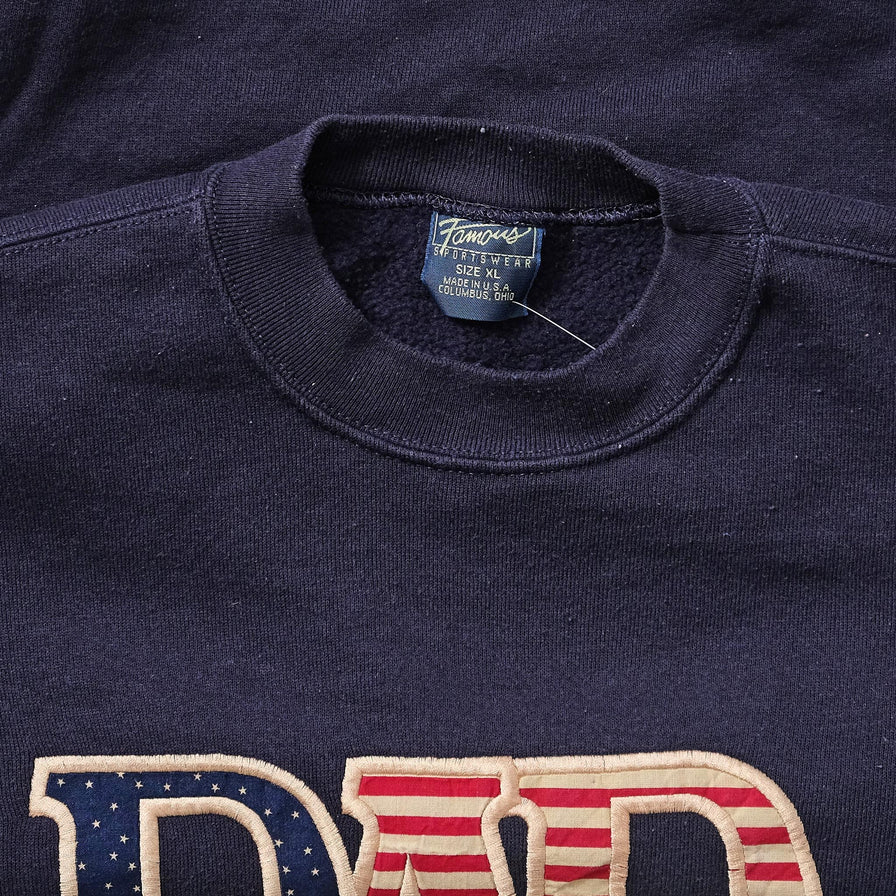 Vintage Vincennes University Sweater Medium 