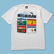Vintage Michigan T-Shirt Medium 
