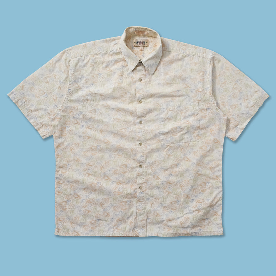 Vintage Pattern Shirt XLarge 
