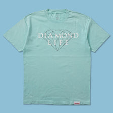 Y2K Diamond Life T-Shirt Large 