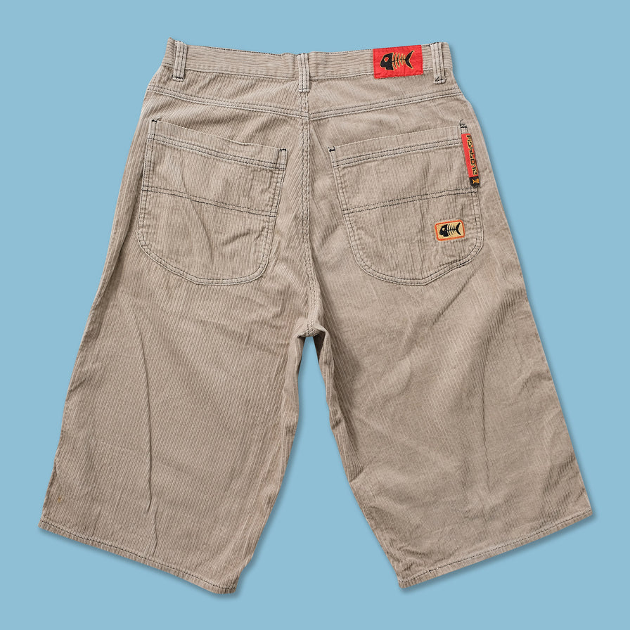 Y2K Fishbone Shorts W34 
