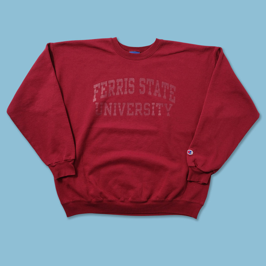 Vintage Champion Ferris State University Sweater XLarge 