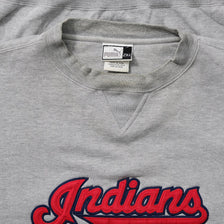 Vintage Puma Cleveland Indians Sweater XXL 