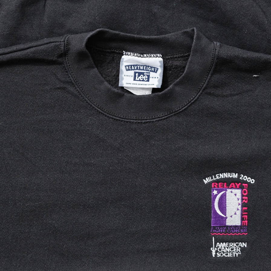 2000 Lee Relay For Life Sweater Large 