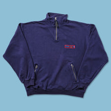 Vintage Fila Q-Zip Sweater Medium 
