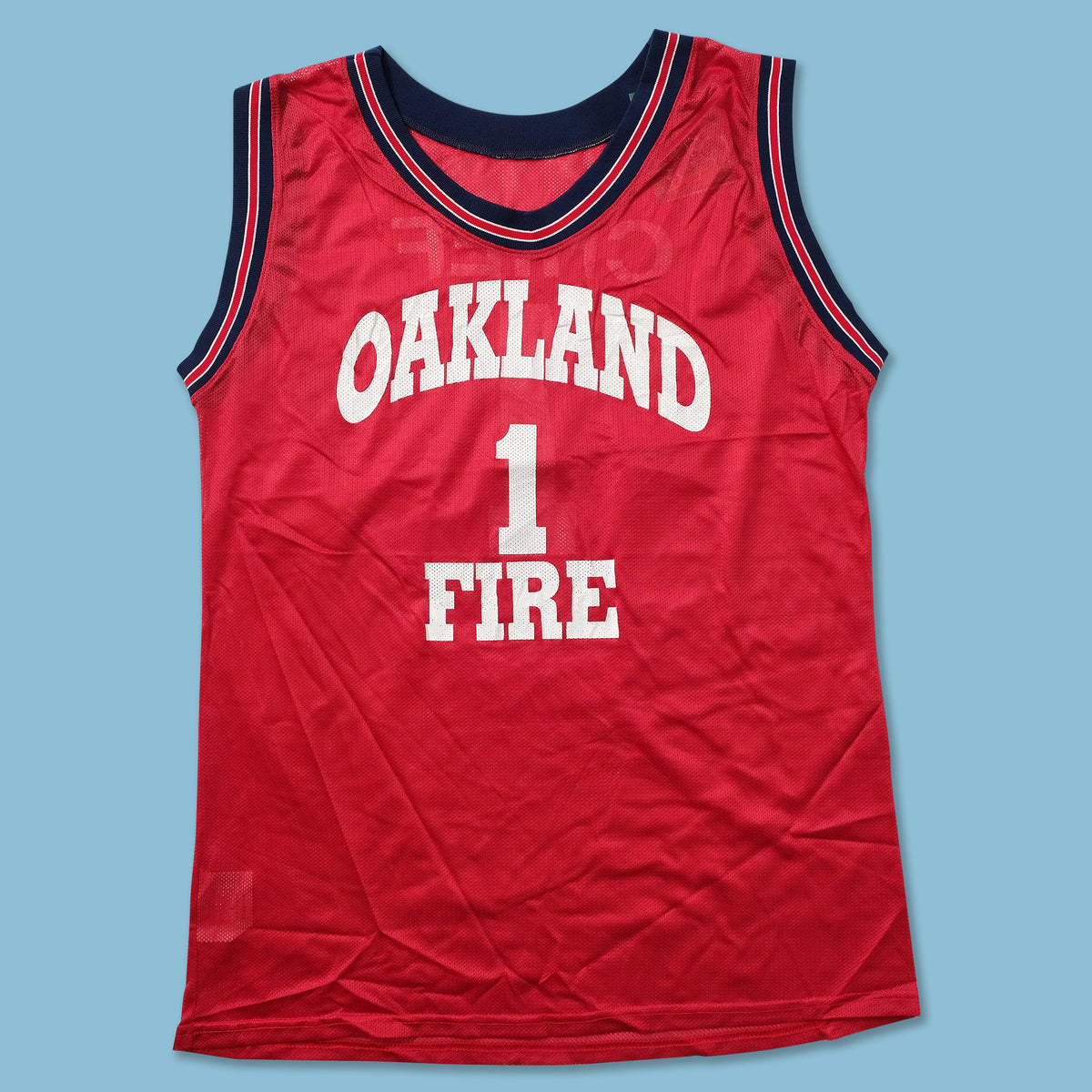 Vintage Oakland Fire Jersey Medium | Double Double Vintage