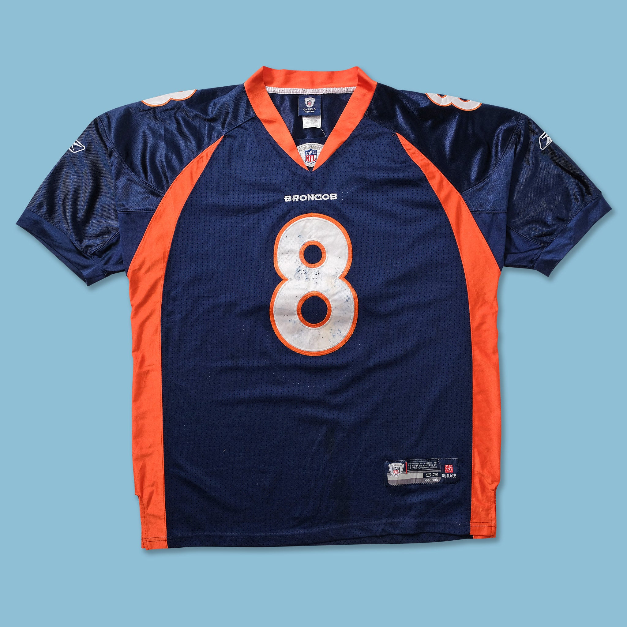 Vintage 00s Navy Reebok X NFL Denver Broncos Jersey - Medium Polyester–  Domno Vintage