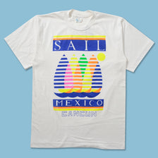 Vintage Sail Mexico Cancun T-Shirt Medium 