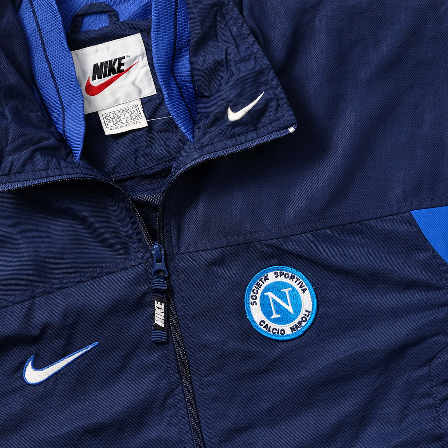 Vintage Nike SSC Napoli Light Jacket Large - Double Double Vintage