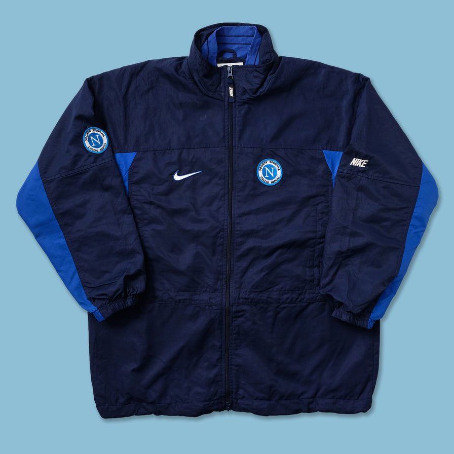 Vintage Nike SSC Napoli Light Jacket Large - Double Double Vintage