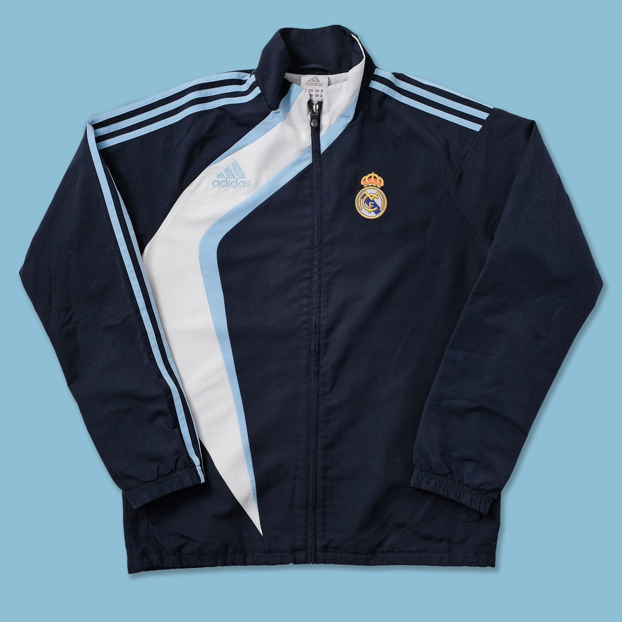 2009 adidas Real Madrid Track Jacket Medium - Double Double Vintage