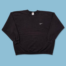 Vintage Nike Mini Swoosh Sweater XXL - Double Double Vintage