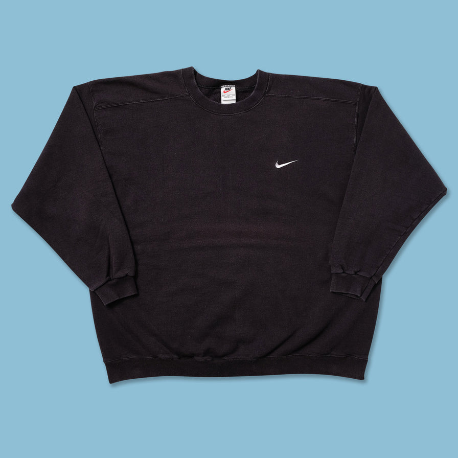 Vintage Nike Mini Swoosh Sweater XXL - Double Double Vintage