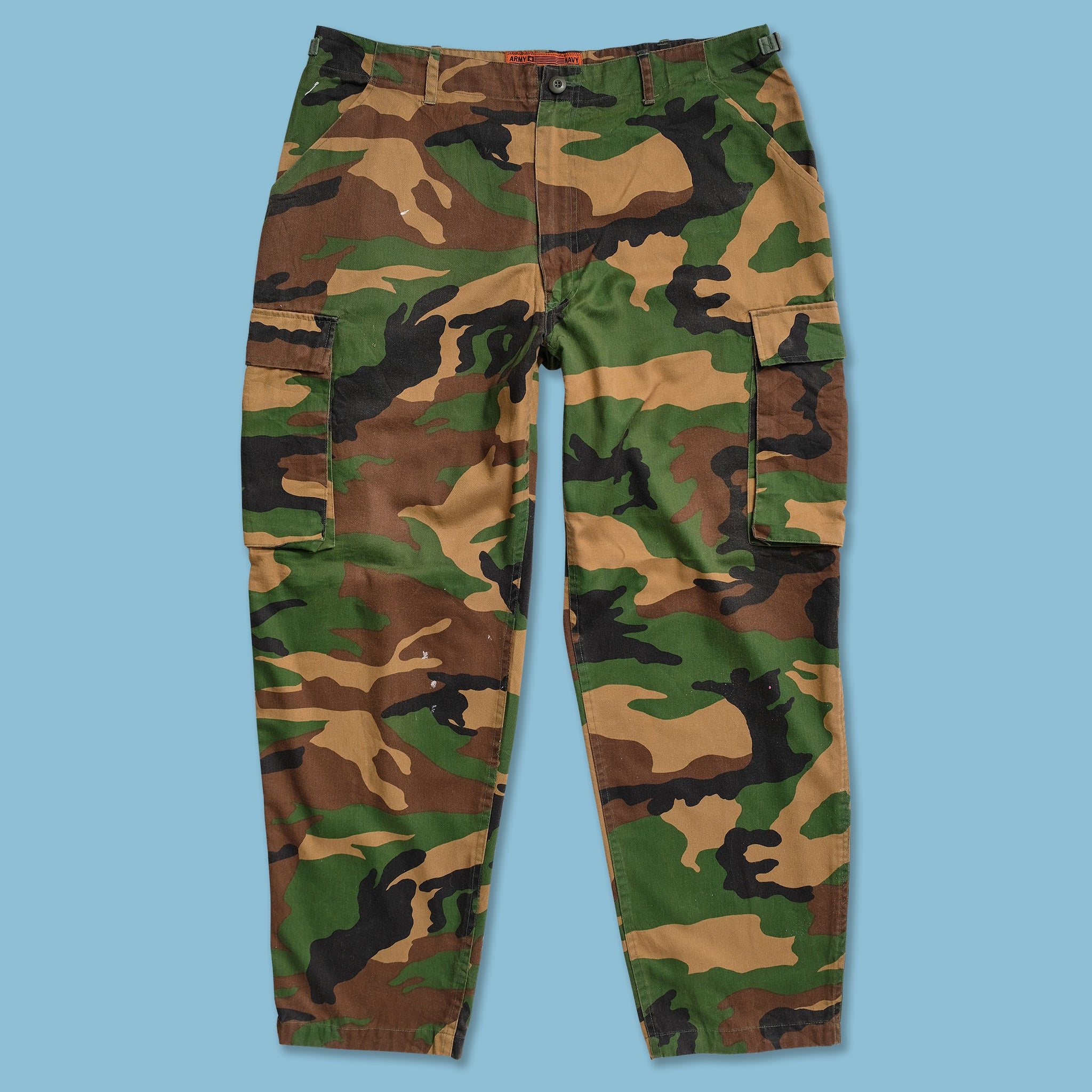 Vintage Camo Cargo Pants 38x30 | Double Double Vintage
