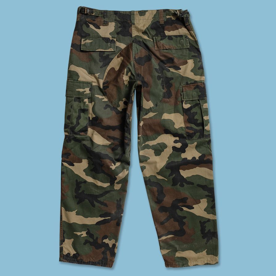Vintage Camo Cargo Pants 36x30 - Double Double Vintage