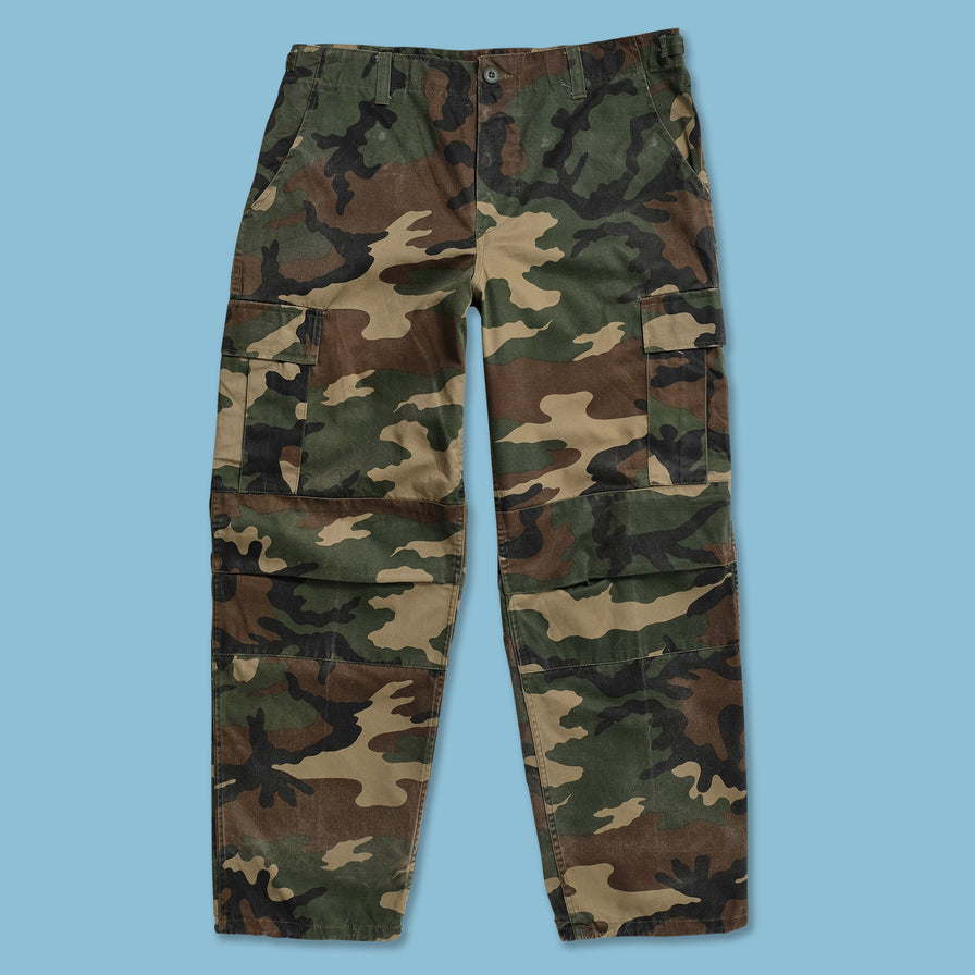 Vintage Camo Cargo Pants 36x30 - Double Double Vintage