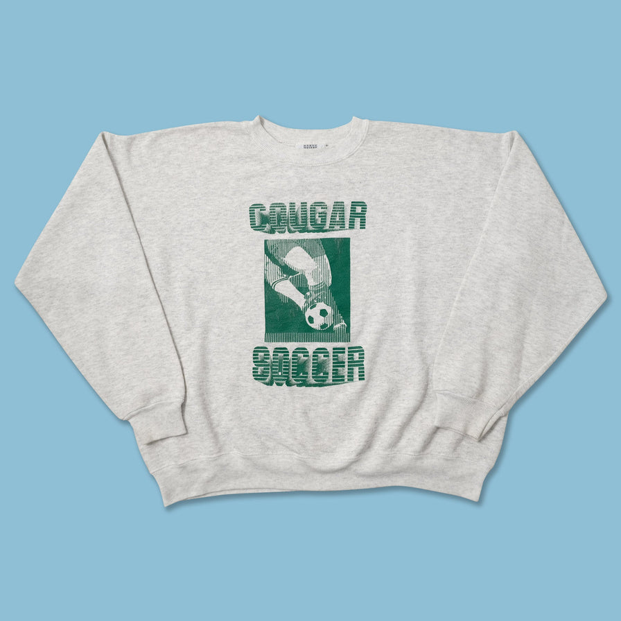 Vintage Cougar Soccer Sweater XLarge 