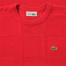 Vintage Lacoste Knit Sweater XLarge 