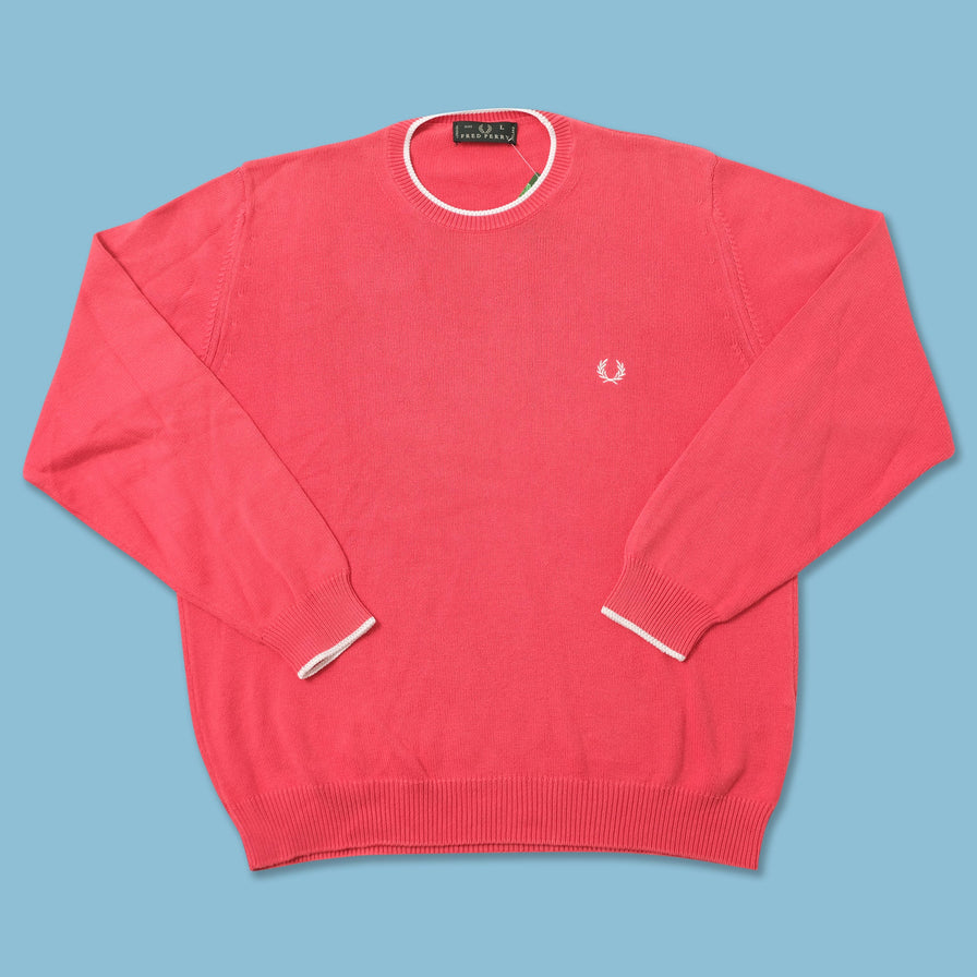 Vintage Fred Perry Knit Sweater Large 