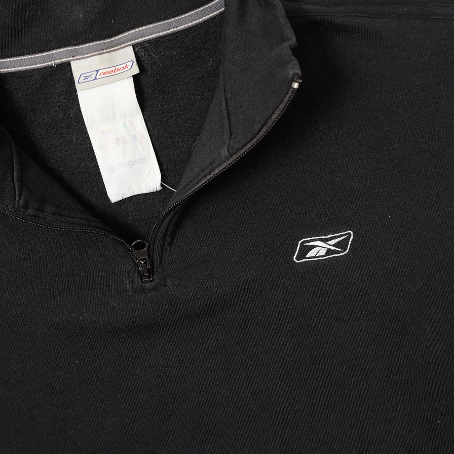 Vintage Reebok Q-Zip Sweater XLarge 