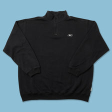 Vintage Reebok Q-Zip Sweater XLarge 